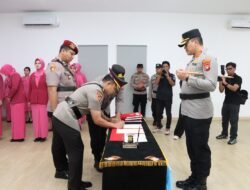 Sertijab Dua Pejabat Utama dan 4 Kapolsek di Polresta Barelang, Ini Namanya