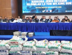 1,3 Ton Ketamin di Bintan: Bukti Laut Kepri Tetap Jalur Favorit Narkoba Dunia