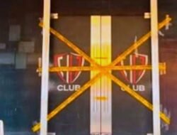 Polisi Kepung HH Club Planet 3 Batam, Garis Kuning Membentang di Tengah Malam