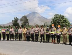 Status Siaga, 176 Personel Polri Dikerahkan Kawal Sinabung