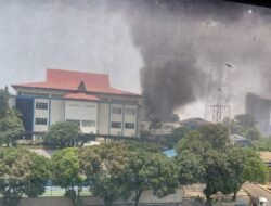 Gedung Bea Cukai Batam Terbakar, Akses Wartawan Dikunci
