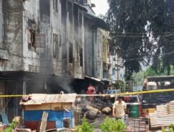 Kebakaran di Belakang Hotel Oasis Batam, 3 Ruko Ludes