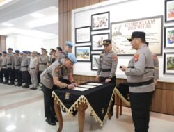 Sertijab Polda Kepri: Asep Safrudin Rotasi Enam Pejabat Utama dan Kapolres