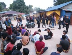 Polda Kepri Kepung Simpang DAM: 95 Pria dan 19 Wanita Digelandang