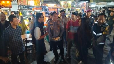 Polsek Nongsa Gelar Patroli Sinergitas Forkompimcam, Pesan Tegas Keamanan Warga